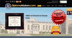 Desktop Screenshot of diplomamakers.com